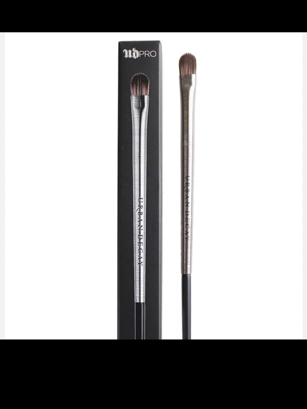 Urban Decay Small Flat Eyeshadow Brush Moondust E-210 Brush NIB